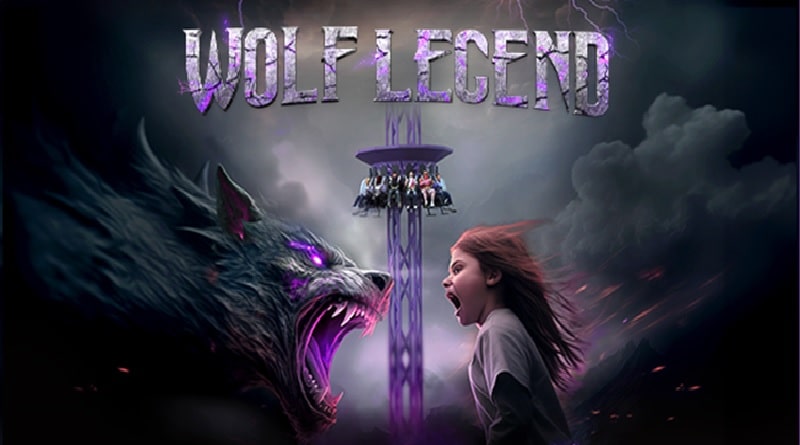 la nuova attrazione di Gardaland vi aspetta ma... attenti al Wolf e una legend