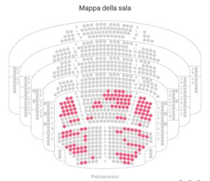 Mappa del Teatro Goldoni Venezia