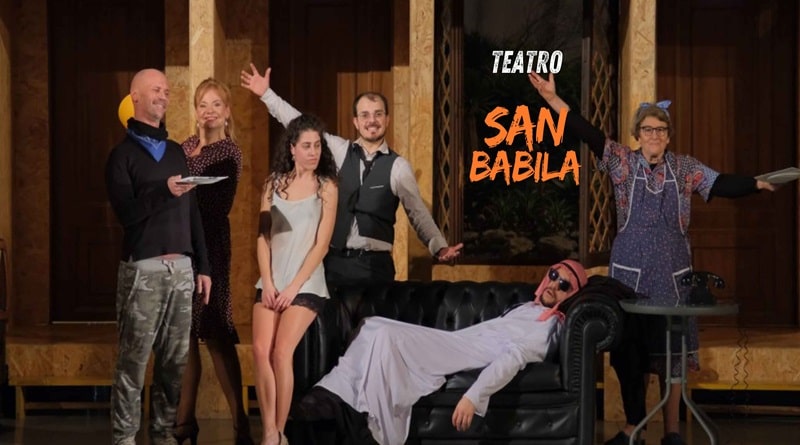 Vieni al Teatro San Babila! Un mare di risate con_ "Rumori Fuori Scena"