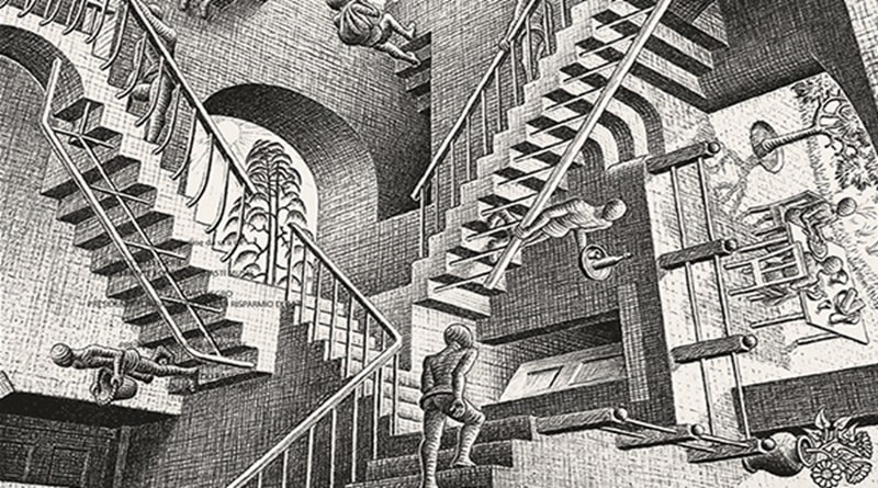 Escher è l’artista che meglio incarna l’incontro tra arte e scienza. Vieni ad ammirarlo ad Asti