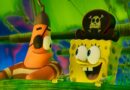 SpongeBob e Patrick in versione pirati a bordo di una nave, pronti a salpare per una nuova, divertentissima avventura sottomarina.