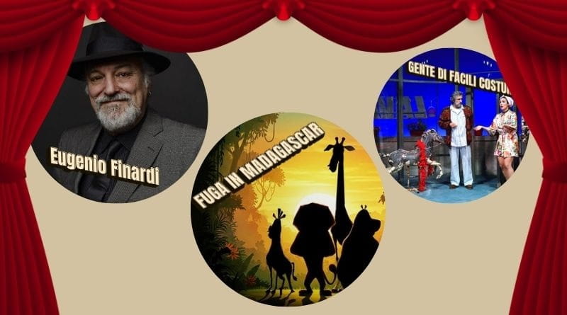Programmazione Teatro Manzoni Milano aprile 2026 con Eugenio Finardi, Fuga in Madagascar e Gente di facili costumi