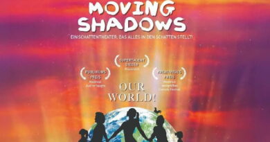 Poster dello spettacolo Moving Shadows – Our World! al Teatro Lirico Giorgio Gaber di Milano