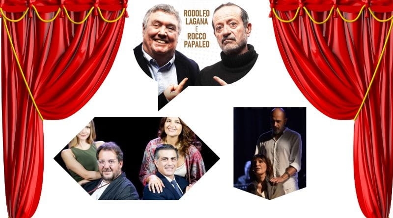 Spettacoli Teatro Sala Umberto Roma 2026 con Laganà Papaleo Borderlife e Cena con sorpresa programmazione ufficiale