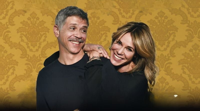 Marianna e Marco Morandi nello spettacolo A casa Morandi al teatro Manzoni Roma