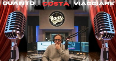 Studio Radio Vacanze con Gianluigi Leoni durante il programma Quanto costa viaggiare in diretta sui costi delle vacanze