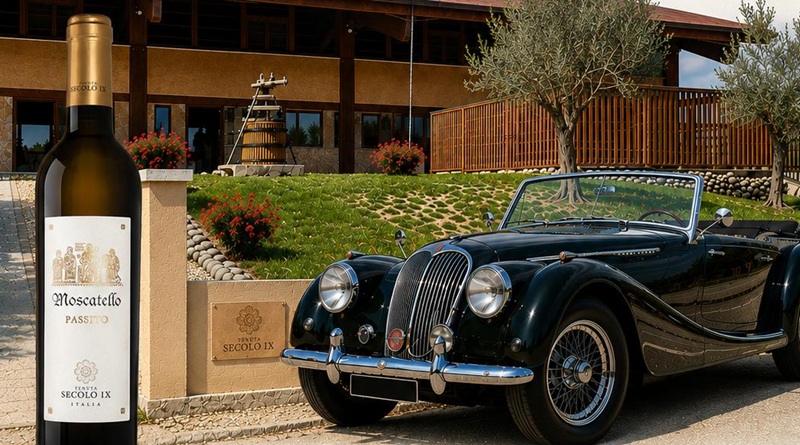 Degustazione di Moscatello tra i vigneti di Tenuta Secolo IX durante Cantine Aperte 2026 a Castiglione a Casauria in Abruzzo