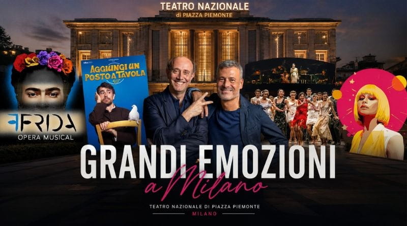 Teatro Nazionale Milano presenta i primi spettacoli della stagione 2026 2027 tra musical, commedie e grandi emozioni