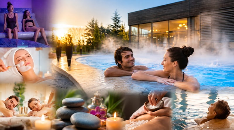 Monticello SPA vicino Milano con piscine termali, saune, massaggi e percorsi benessere per una giornata di relax in Brianza.