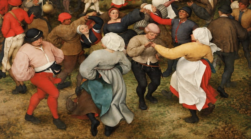 Brueghel Milano, scena di danza contadina per la mostra a Palazzo Reale